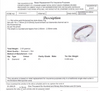 18CT WHITE GOLD CHANNEL SET DIAMOND DRESS RING VALUED @ $1699