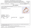 18CT YELLOW GOLD FORMED UP STYLE DIAMOND DRESS RING VALUED @ $1899