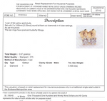 9CT YELLOW GOLD DIAMOND STUD EARRINGS VALUED @ $1199