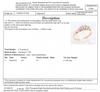 18CT YELLOW & WHITE GOLD CURVED PATTERNDIAMOND  ETERNITY RING VALUED @ $1899