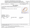18CT YELLOW GOLD V PATTERN DIAMOND DRESS RING VALUED @ $1699