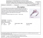 9CT WHITE GOLD CROSS OVER PATTERN DIAMOND DRESS RING VALUED @ $2099