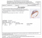 18CT YELLOW GOLD & PLATINUM ANTIQUE FILIGREE DIAMOND DRESS RING VALUED @ $2399