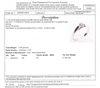 9CT WHITE GOLD POINTED SHOULDER DIAMOND DRESS RING VALUED @ $1100