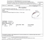 9CT WHITE GOLD FLOW UP STYLE DIAMOND DRESS RING VALUED @ $1599