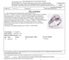 18CT WHITE GOLD SPLIT SHOULDER DIAMOND DRESS RING VALUED @ $8699