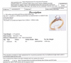 18CT YELLOW & WHITE GOLD FLOW UP STYLE DIAMOND DRESS RING VALUED @ $9999