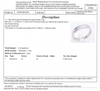 18CT WHITE GOLD CHANNEL SET DIAMOND DRESS RING VALUED @ $3699