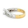 REDUCED! 18ct YELLOW AND WHITE GOLD DIAMOND RING TDW 1.3ct VALUED $7999