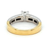 REDUCED! 18ct YELLOW AND WHITE GOLD DIAMOND RING TDW 1.3ct VALUED $7999