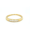 REDUCED! 18ct YELLOW GOLD DIAMOND RING TDW 0.20ct VALUED $1499