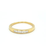 REDUCED! 18ct YELLOW GOLD DIAMOND RING TDW 0.20ct VALUED $1499