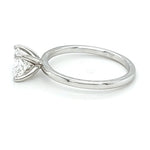 REDUCED! 14ct WHITE GOLD SOLITAIRE DIAMOND RING TDW 0.80ct VALUED $12,499