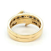 18ct YELLOW GOLD & DIAMOND TWO RING BRIDAL SET TDW 1.00cts VALUED $5199