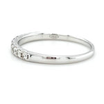 18ct WHITE GOLD & DIAMOND ETERNITY STYLE RING TDW 0.50cts VALUED $2599