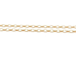 9CT YELLOW GOLD 53CM LONG OVAL BELCHER CHAIN
