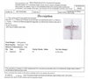 18CT WHITE GOLD DIAMOND CROSS PENDANT VALUED @ $1899