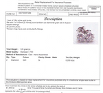 18CT WHITE GOLD DIAMOND STUD EARRINGS VALUED @ $1999