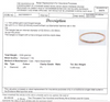 10CT YELLOW GOLD OVAL HINGED DIAMOND BANGLE VALUED @ $2299