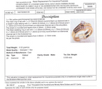 18CT YELLOW GOLD THICKENED TOP DIAMOND BRIDAL SET VALUED @ $4199