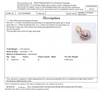 18CT YELLOW & WHITE GOLD DIAMOND PENDANT VALUED @ $4999