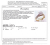 9CT YELLOW GOLD FLOW UP STYLE DIAMOND BRIDAL SET VALUED @ $3099