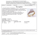9CT YELLOW GOLD FLOW UP STYLE DIAMOND BRIDAL SET VALUED @ $3099
