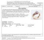 9CT YELLOW  & WHITE GOLD WRAP AROUND STYLE DIAMOND BRIDAL SET VALUED @ $2699