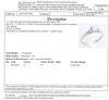 14CT WHITE GOLD POINTED SHOULDER DIAMOND DRESS RING VALUED @ $1999
