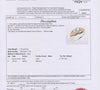 9ct YELLOW GOLD AQUAMARINE TW 0.70cts & CITRINE DRESS RING VALUED $1199