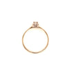 9ct YELLOW GOLD SOLITARE DIAMOND RING TDW 0.10ct VAL $899
