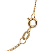 9CT YELLOW GOLD 61CM FINE CURB LINK CHAIN