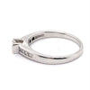 18CT WHITE GOLD THICKENED TOP STYLE DIAMOND DRESS RING VALUED @ $3699
