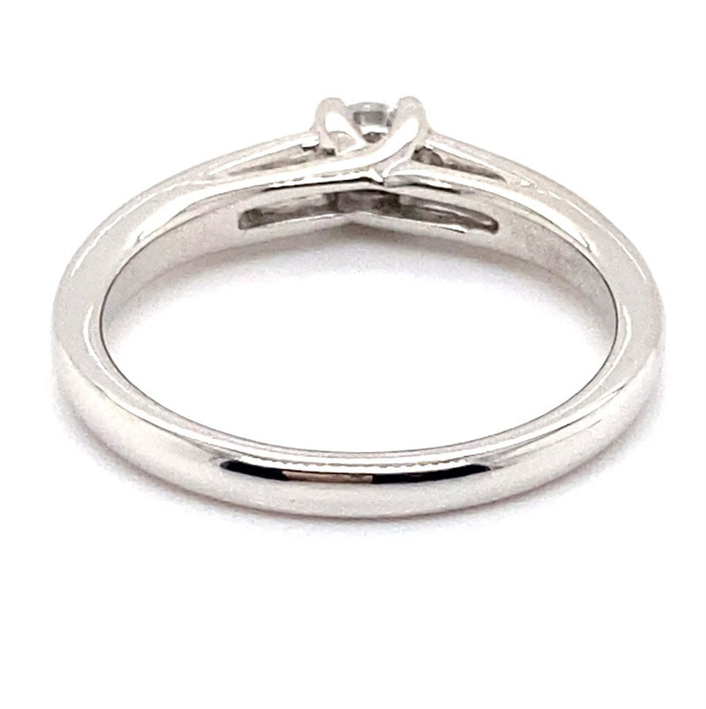 9CT WHITE GOLD FLOW UP STYLE DIAMOND DRESS RING VALUED @ $1599