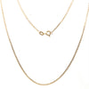 9CT YELLOW GOLD 50CM CURB LINK CHAIN