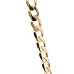 9CT YELLOW GOLD 50CM CURB LINK CHAIN