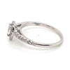 9CT WHITE GOLD FLOW UP STYLE DIAMOND DRSS RING VALUED @ $2999