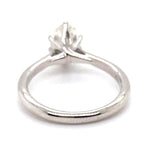 14CT WHITE GOLD FLOW UP STYLE LAB GROWN DIAMOND RING VALUED @ $2499