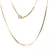 9CT YELLOW GOLD 50CM CURB LINK CHAIN