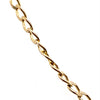 9CT YELLOW GOLD 51CM CURB LINK CHAIN TW 4.2g