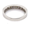 9CT WHITE GOLD CHANNEL SET DIAMOND DRESS RING TW 1.5g