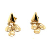 18CT YELLOW GOLD DROP STYLE EARRINGS TW 2.5g