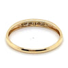 9CT YELLOW & WHITE GOLD ILLUSION SET DIAMOND DRESS RING
