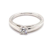 9CT WHITE GOLD FLOW UP STYLE DIAMOND DRESS RING VALUED @ $1599