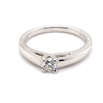 9CT WHITE GOLD FLOW UP STYLE DIAMOND DRESS RING VALUED @ $1599