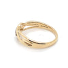 10CT YELLOW GOLD DIAMONDS SET IN THE MARQUISE SHAPE DRESS RING