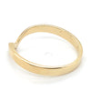 18CT YELLOW GOLD V SHAPED DRESS RING