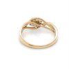 10CT YELLOW GOLD DIAMONDS SET IN THE MARQUISE SHAPE DRESS RING