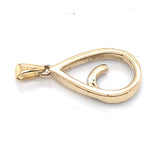 10CT YELLOW GOLD DIAMONDS SET IN PENDANT