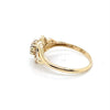 9CT YELLOW GOLD DIAMONDS SET IN CLUSTER SETTING DRESS RING